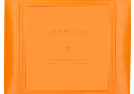 LickiMat Tuff Playdate Hard Licking Mat – Durable Checkered Design, Red Color