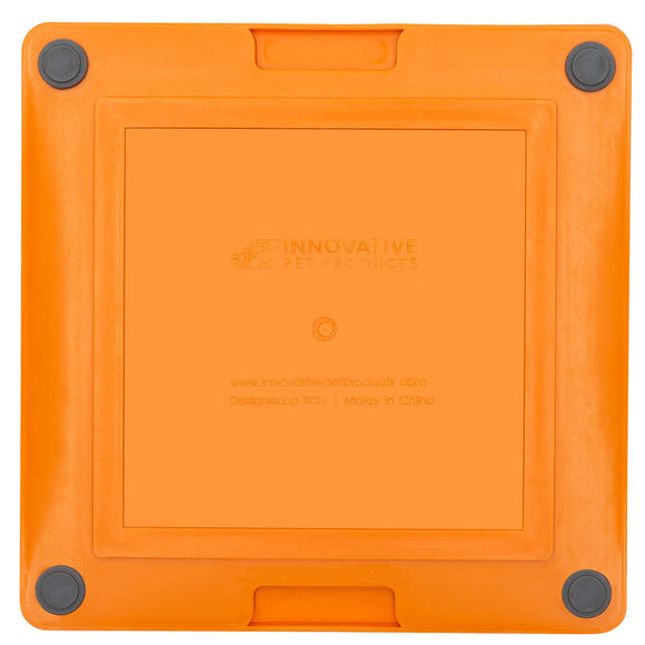 LickiMat Tuff Playdate Hard Licking Mat – Durable Checkered Design, Red Color