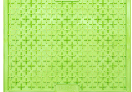 LickiMat Classic Buddy XL Licking Mat – Soft Cross Pattern, Large Size, Orange