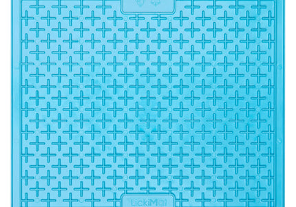 LickiMat Classic Buddy XL Licking Mat – Soft Cross Pattern, Large Size, Orange
