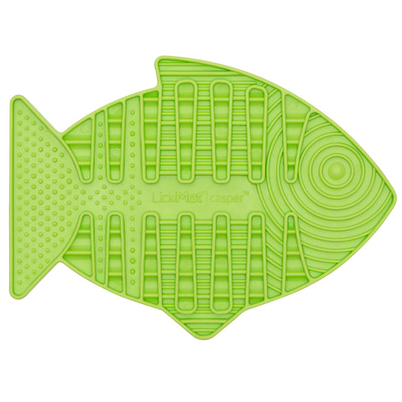 LickiMat Classic Casper Licking Mat – Soft Textured Purple Surface, Calming Enrichment Toy