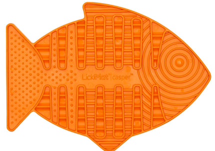 LickiMat Classic Casper Licking Mat – Soft Textured Purple Surface, Calming Enrichment Toy