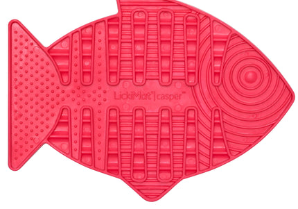 LickiMat Classic Casper Licking Mat – Soft Textured Purple Surface, Calming Enrichment Toy