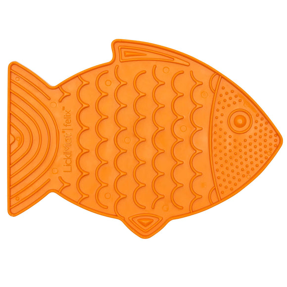 LickiMat Classic Felix Licking Mat – Soft Textured Purple Surface, Calming Enrichment Tool