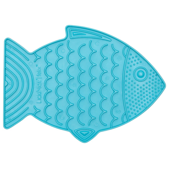 LickiMat Classic Felix Licking Mat – Soft Textured Purple Surface, Calming Enrichment Tool