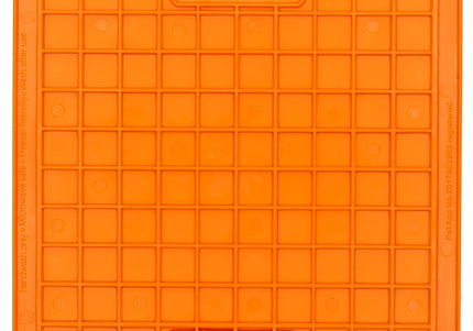 LickiMat Classic Playdate Soft Licking Mat – Checkered Pattern, Flexible Purple Design