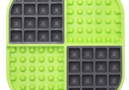 LickiMat Slomo Red Hard Licking Mat – Durable Slow-Feeding Enrichment Toy