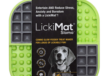 LickiMat Slomo Red Hard Licking Mat – Durable Slow-Feeding Enrichment Toy