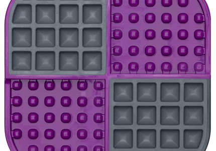 LickiMat Slomo Red Hard Licking Mat – Durable Slow-Feeding Enrichment Toy