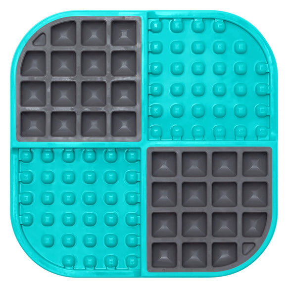 LickiMat Slomo Red Hard Licking Mat – Durable Slow-Feeding Enrichment Toy