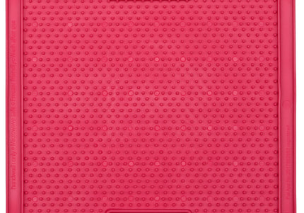 LickiMat Classic Soother Cat Licking Mat – Soft Textured Silicone, Purple, Calming Design