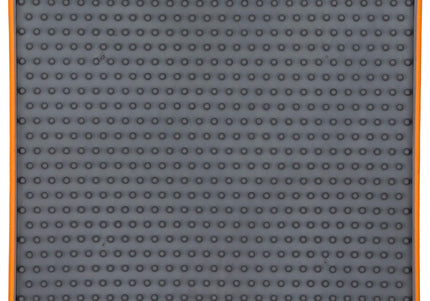 LickiMat Tuff Soother Dog Licking Mat – Hard Red Silicone with Timple Pattern, Durable Design