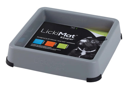 LickiMat Keeper Indoor Licking Mat Tray – Secure Non-Slip Design, Easy Clean Solution