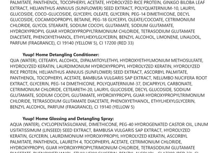 Yuup! Long Coats Grooming Set – Complete Kit with Detangling and Conditioning Formulas