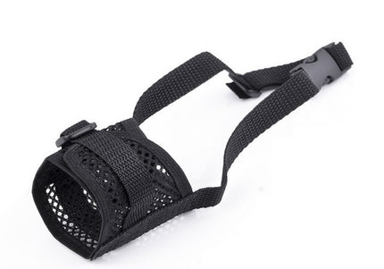 Blovi Mesh Dog Muzzle – Adjustable, Breathable Design with Secure Fit and Durable Construction