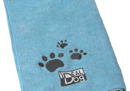 Chadog Microfibre Towels – Set of 2 Highly Absorbent Light Blue Small Towels