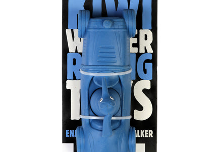 Kiwi Walker Racing Bugatii Squeaky Dog Toy – Blue Racer, Durable Playtime Fun