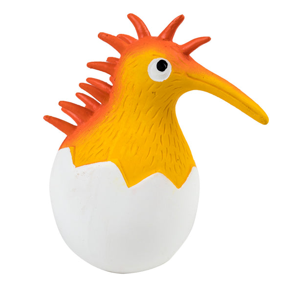 Kiwi Walker Character Baby Squeaky Dog Toy – Soft Kiwi Egg Design, Durable Fun