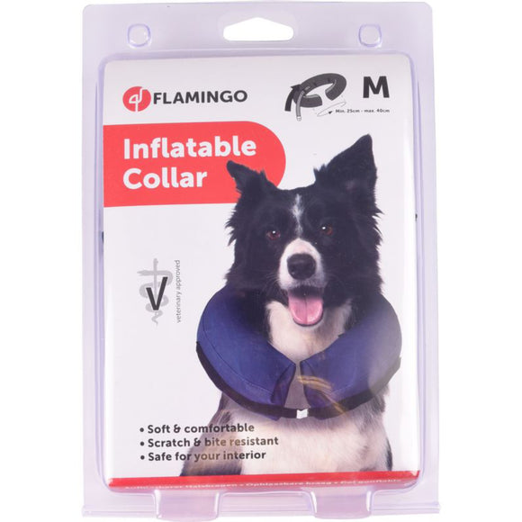 Flamingo Gofi Inflatable Recovery Collar XS – Soft Lightweight Design, Comfortable Fit