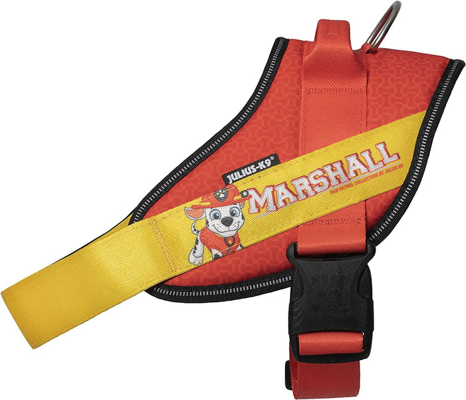 Julius-K9 Paw Patrol Marshall Dog Harness – Adjustable Medium Size, Durable Design