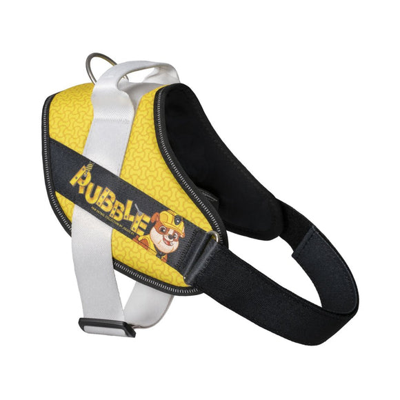 Julius-K9 Paw Patrol Rubble Dog Harness – XL Size, Adjustable, Durable Design