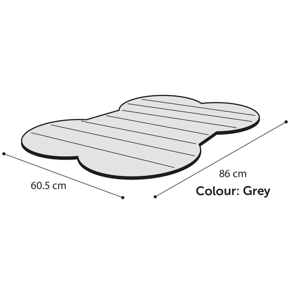 Flamingo Cooling Pad Bone – Medium Bone-Shaped Gel Mat, Durable and Fast-Acting Relief