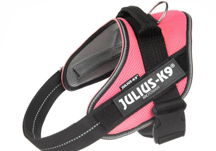 Julius K9 IDC Powair Harness Pink – Lightweight Breathable Mesh Dog Harness, Small Size