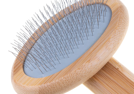 Groomer.dk Brush Volumizer – Medium Poodle Slicker Brush, Lightweight Ergonomic Design