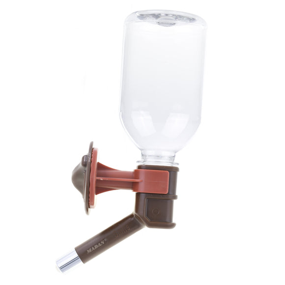Madan Automatic Dog Waterer – 330ml Brown Bottle Adapter, Convenient Hydration Solution