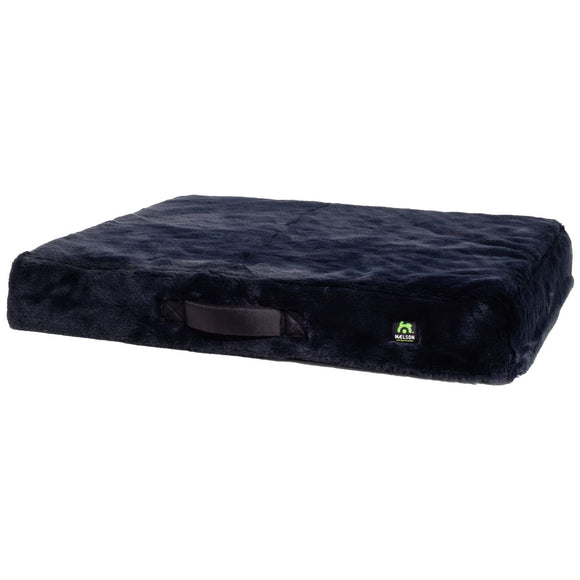 Maelson Orthopedic Memofluff Dog Bed – Supportive Memory Foam Mattress, Anthracite, Medium Size
