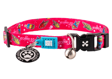 Max&Molly GOTCHA! Smart ID Cat Collar – Colorful Adjustable Collar with Smart Tag