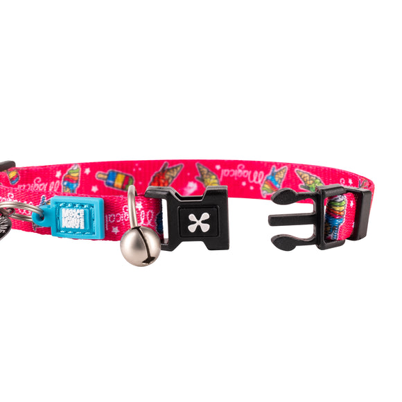 Max&Molly GOTCHA! Smart ID Cat Collar – Colorful Adjustable Collar with Smart Tag