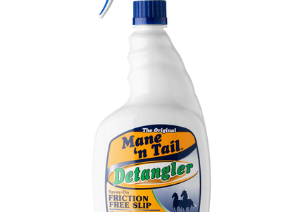 Mane'n Tail Detangler Spray 946ml – Conditioning Formula for Easy Mane, Tail and Long Hair Care