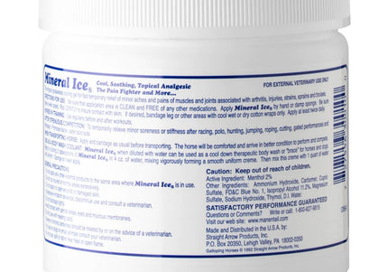 Mane'n Tail Mineral Ice Cooling Gel – 454g, Fast-Acting Swelling Relief, Soothing Formula
