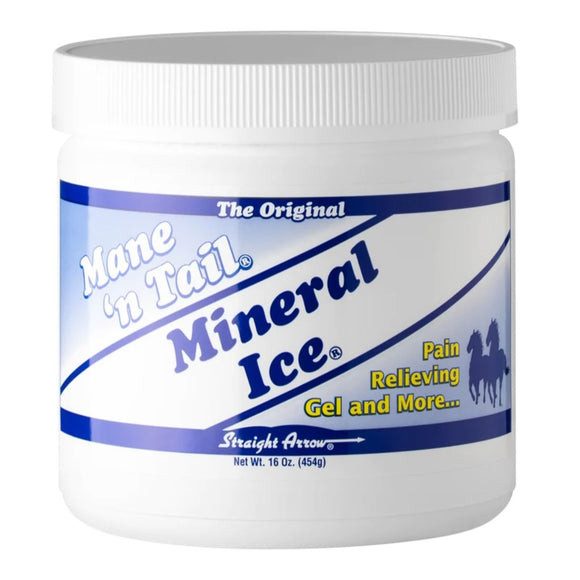 Mane'n Tail Mineral Ice Cooling Gel – 454g, Fast-Acting Swelling Relief, Soothing Formula