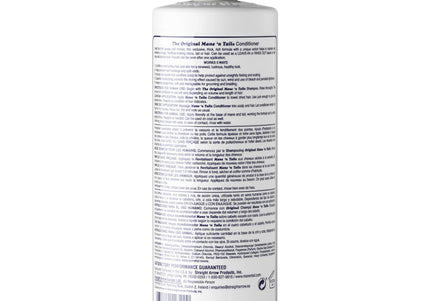 Mane'n Tail Original Conditioner – Universal Moisturizing Formula for Hair and Fur, 473ml