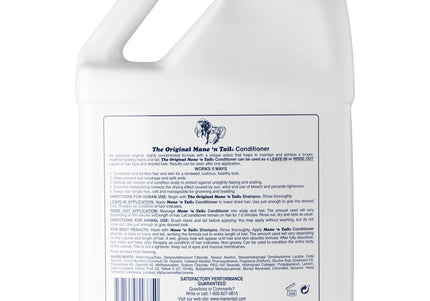Mane'n Tail Original Conditioner – Multi-Purpose Formula, 3.8L, Nourishes Hair and Fur