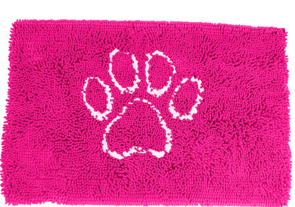 Show Tech Multi-Purpose Absorbent Mat 90x60cm – Anti-Slip Microfiber, Quick-Dry, Pink