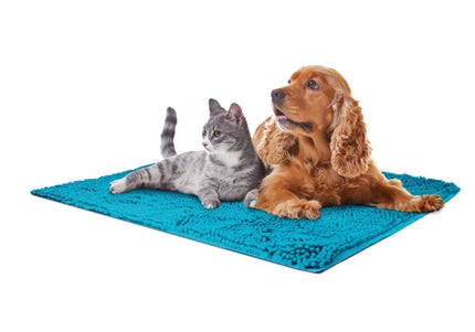 Record Microfiber Mat 65x90cm – Ultra Absorbent Microfiber Pet Mat, Soft and Quick-Drying