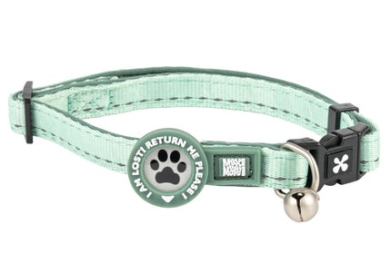 Max&Molly GOTCHA! Smart ID Matrix 2.0 Cat Collar – Adjustable Black Collar with QR ID Tag