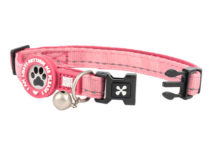 Max&Molly GOTCHA! Smart ID Matrix 2.0 Cat Collar – Adjustable Black Collar with QR ID Tag