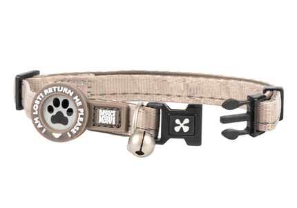 Max&Molly GOTCHA! Smart ID Matrix 2.0 Cat Collar – Adjustable Black Collar with QR ID Tag