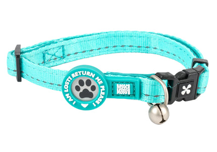 Max&Molly GOTCHA! Smart ID Matrix 2.0 Cat Collar – Adjustable Black Collar with QR ID Tag