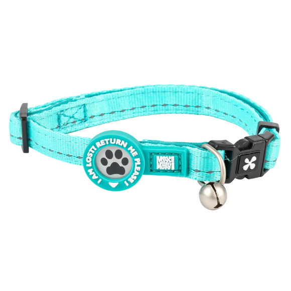 Max&Molly GOTCHA! Smart ID Matrix 2.0 Cat Collar – Adjustable Black Collar with QR ID Tag