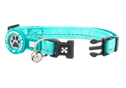 Max&Molly GOTCHA! Smart ID Matrix 2.0 Cat Collar – Adjustable Black Collar with QR ID Tag