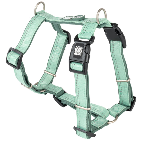 Max&Molly Matrix 2.0 Comfort Harness Jade – Soft Adjustable Dog Harness with QR ID, Mint Large