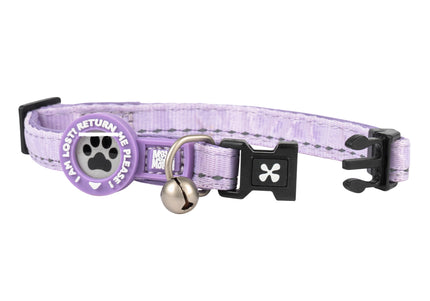 Max&Molly GOTCHA! Smart ID Matrix 2.0 Cat Collar – Adjustable Black Collar with QR ID Tag