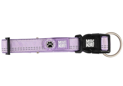 Max&Molly GOTCHA! Smart ID Matrix 2.0 Collar Lavender – Durable QR ID Dog Collar, Large, Purple