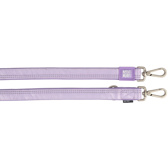 Max&Molly Matrix 2.0 Multi-Function Leash – Reflective, Detachable, Lavender, Large Size