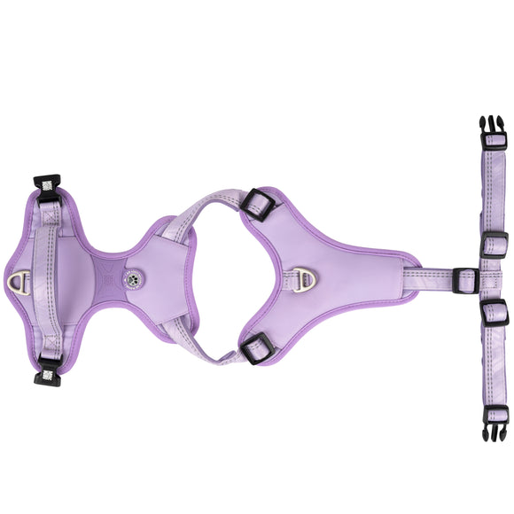 Max&Molly Matrix 2.0 Sport Harness Lavender – Adjustable Dog Harness with QR ID, XL Purple